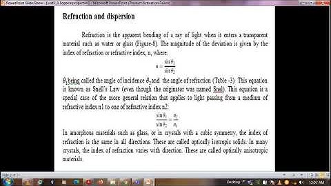 Optical Properties of Nanomaterials