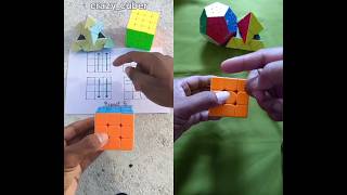 Quick tricks to solve a 3 by 3 Rubik's cube