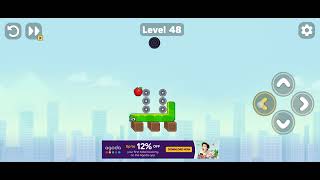Snake Puzzle Slither to Eat Level 48 Walkthrough Solution