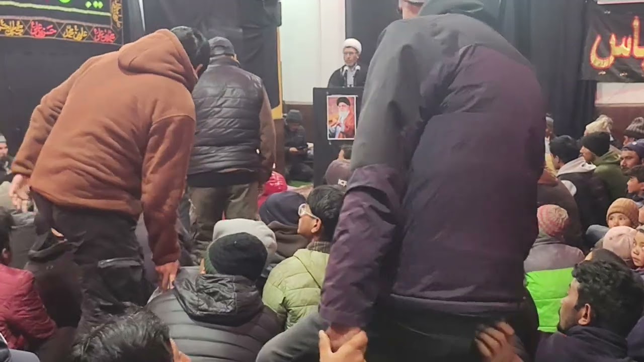 Fatiha khawani of ayatullah syed Ali khamnaie and iftar arrangements @DOKS CHOSKORE 