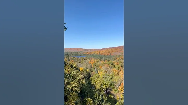 🍁 Travel with me to Lutsen MN #minnesota #fall #travel #autumn #leaves #mountains #seasonal #hiking