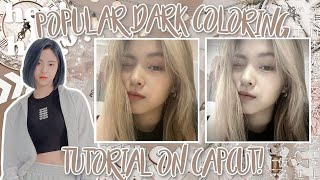 ✧˚꒰ tutorial popular dark coloring on capcut ˚ˑ༄ · screenshot 3