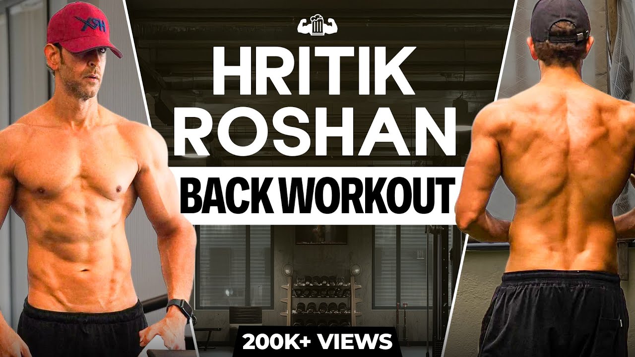 Hrithik Roshan Back Workout - Detailed Back Workout in Gym | BeerBiceps Bollywood Bodies - YouTube