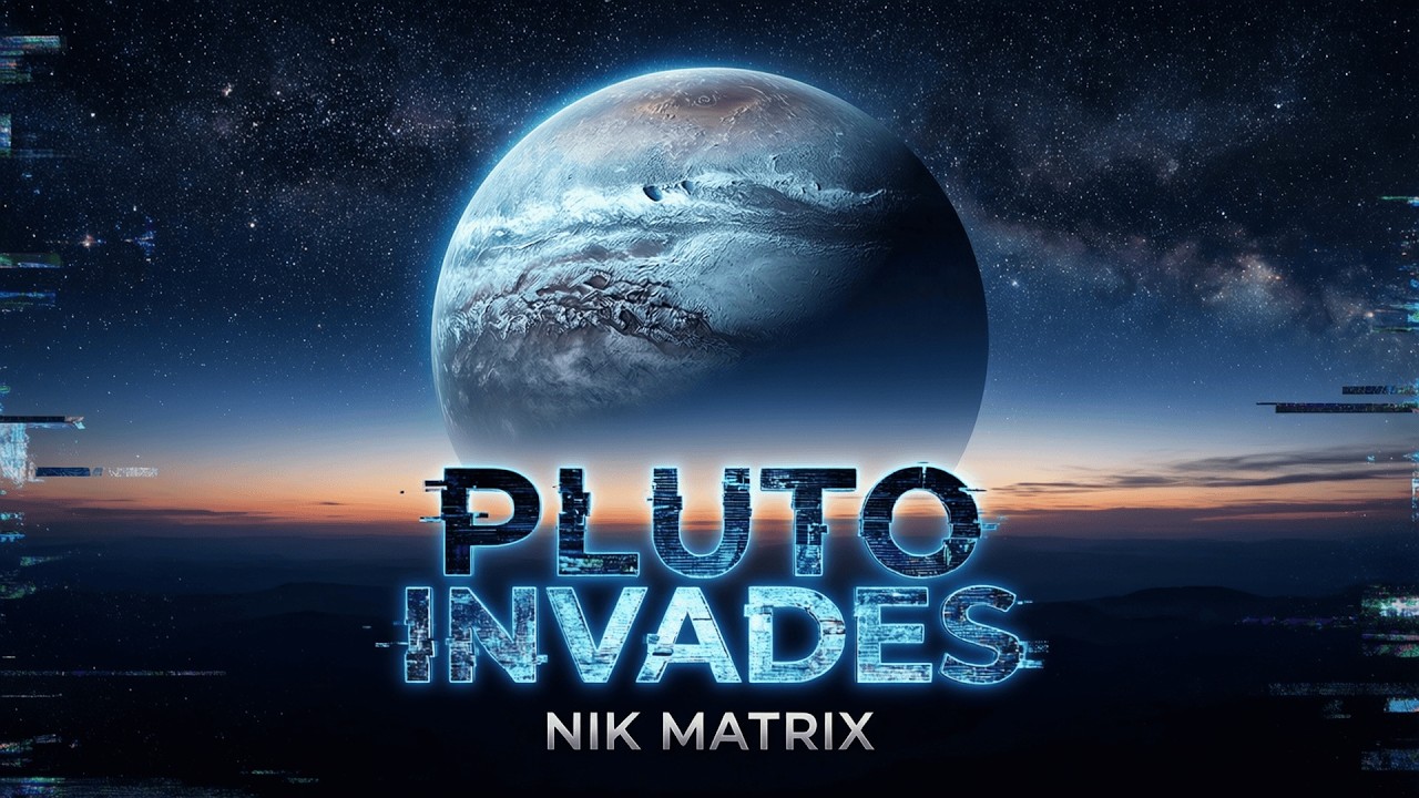 Nik Matrix - Pluto Invades (official Lyric Video) 🧘 | Experimental Music | #Experimental