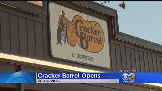 First Cracker Barrel In California Opens In Victorville