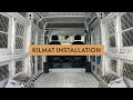 How to install Kilmat sound deadening insulation (RAM PROMASTER CONVERSION)