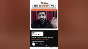 BECOMING TOPPER IS NOT END GOAL  | LetsUpgrade FREE Bootcamp Byte 🔥