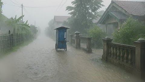 Gentle Thunderstorm in the Countryside – Sleep, Study, Relax