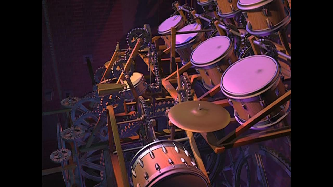 Animusic 1 Drum Machine (60fps, Surround) YouTube