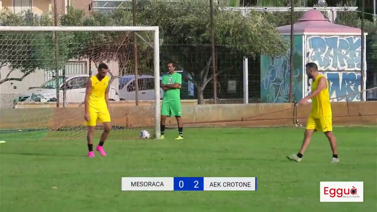 MESORACA - AEK CROTONE 2-3 2023-24 AMICHEVOLE PRE-CAMPIONATO
