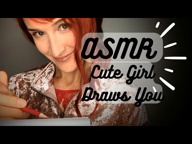 ASMR | Cute Girl Draws You 😊 (lots of personal attention)