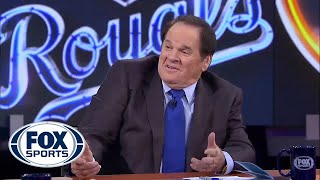 Pete Rose loses it, epic laughing fit ensues