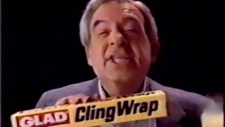 Glad Cling Wrap ad w/Tom Bosley, 1985