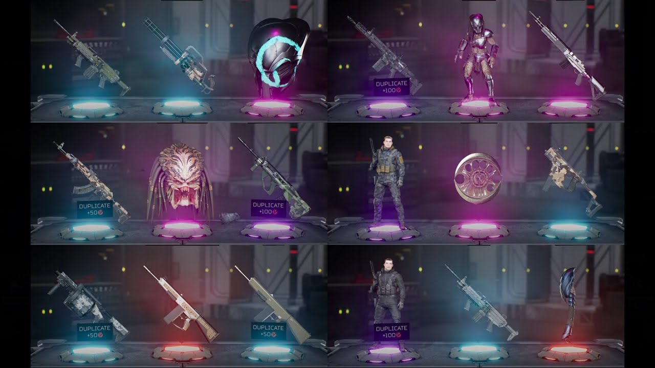 Opening 100+ Field Lockers - Predator: Hunting Grounds