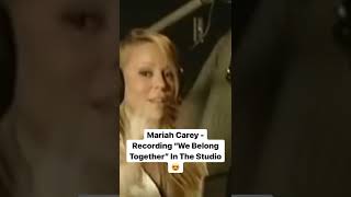 Mariah Carey In The Studio Recording we Belong Together  shorts