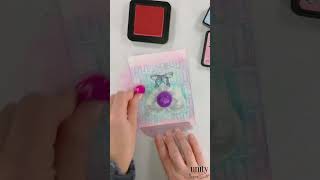 Layered Stamping + Heart Mask Technique 💕