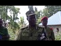 MULIRO AONGEA NA WALINZI WAKIMASAI AWATAKA KUWA WAAMINIFU 