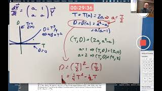 Trace-Determinant Plane Analysis of a Bifurcation Problem for a Family of Linear Systems