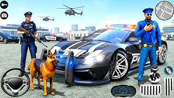 🚨 Police Car Chase Simulator 3D 2025: Real Cop Driving Game (Android Gameplay)