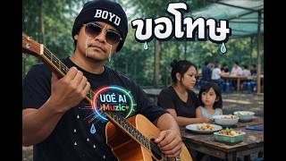 ขอโทษ (พงษ์สิทธิ์ คำภรี์)  Cover By  BOY UOE AI Muzic