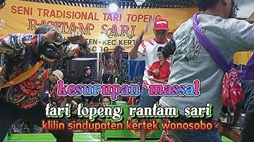 kesurupan massal tari topeng rantam sari klilin sindupaten kertek wonosobo