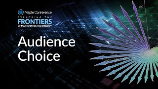 Upper Year Courses - Vector Calculus | Audience Choice Session from Maple Conference 2025