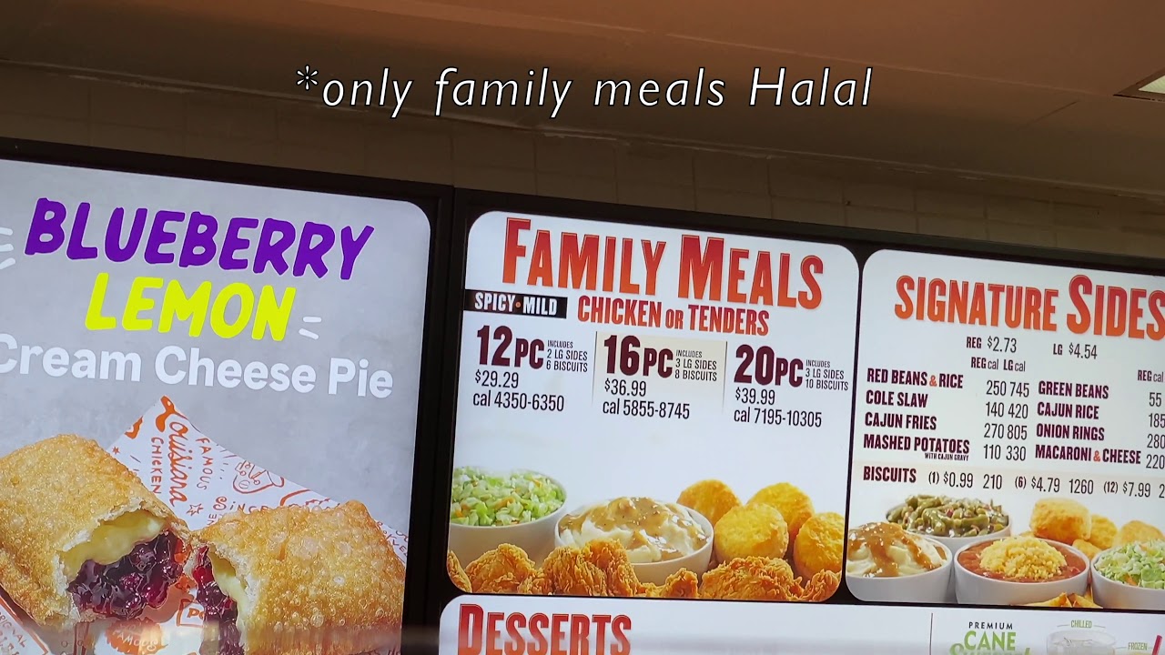 HALAL POPEYES BROASTED CHICKEN VLOG YouTube