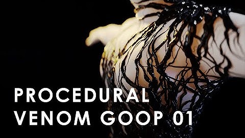 Grow Venom (Symbiote) Tendrils with Geometry Nodes - Blender 3.1 Procedural Tutorial Part 1
