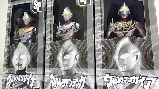 クリアレッドラメ] 平成三部作の限定ソフビ！ ウルトラマン ソフビ