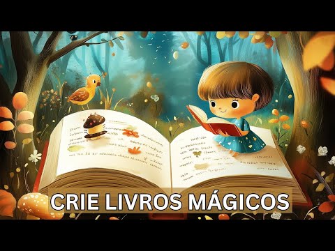 Como Criar Livros Infantis ANIMADOS Com IA 📖🪄