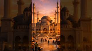 This Mosque Will Calm Your Heart #shorts #visualislami #masjid #aivideo #healingvisual screenshot 5