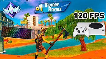 Fortnite Unreal Ranked Reload On Xbox Series S | Keyboard & Mouse Gameplay | 120 FPS | 4K