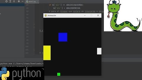 Como hacer una animación básica en Python 3.9 mediante la biblioteca pygame
