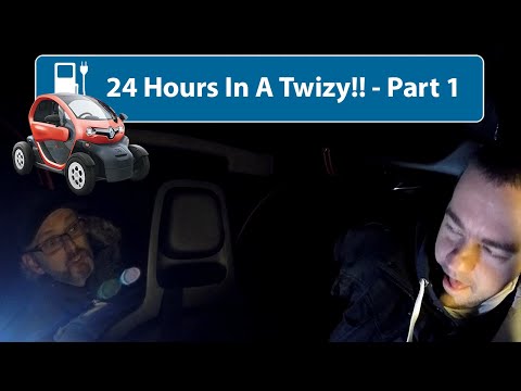 24 Hours In A Twizy! Part 1