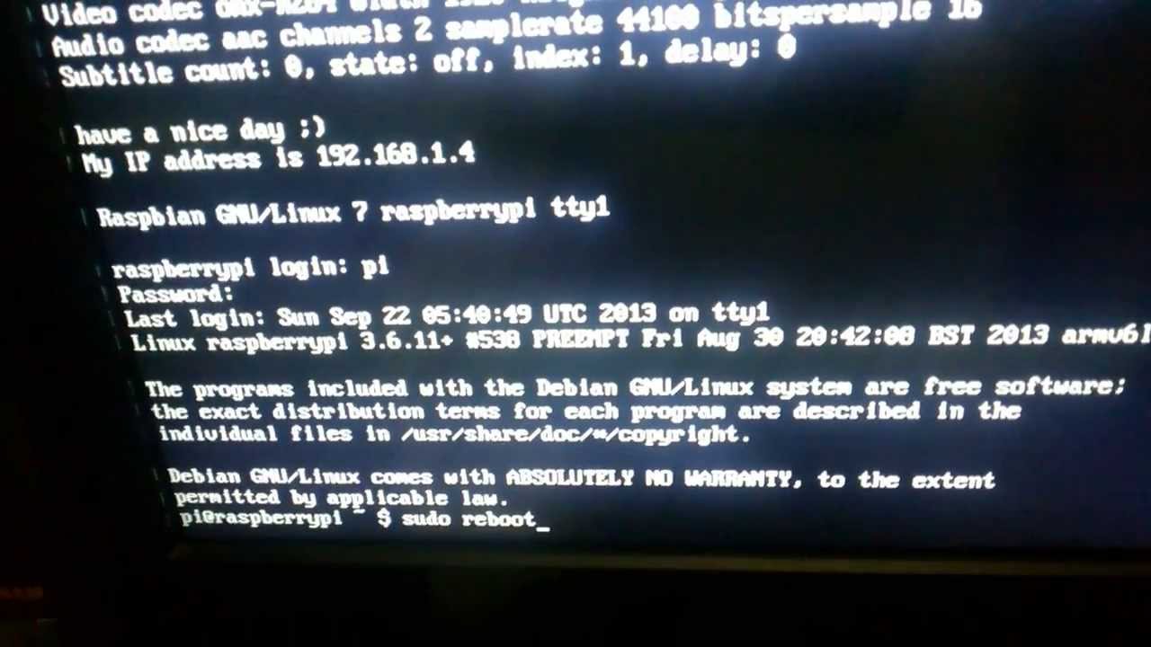 Raspberry Pi Boot Animation Youtube