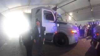 Freightliner fully electric eM2 106 medium-duty truck