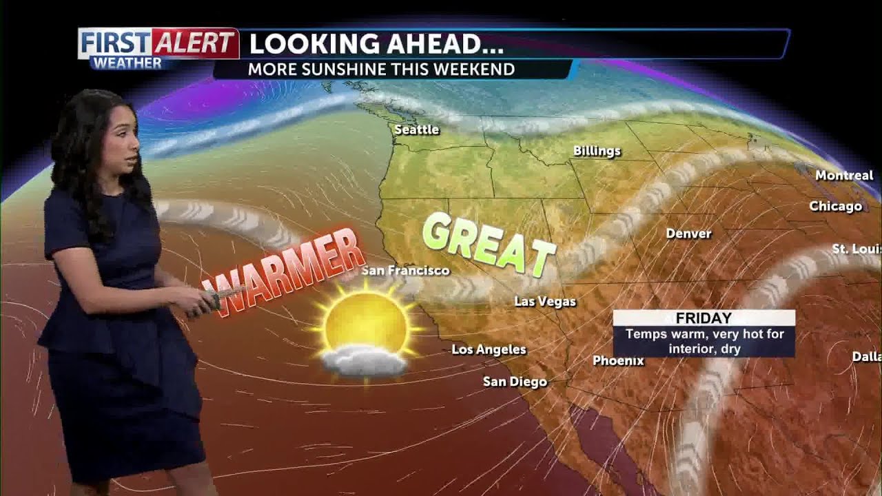 Cooler conditions for Wednesday, warmer weather headed to the region ...