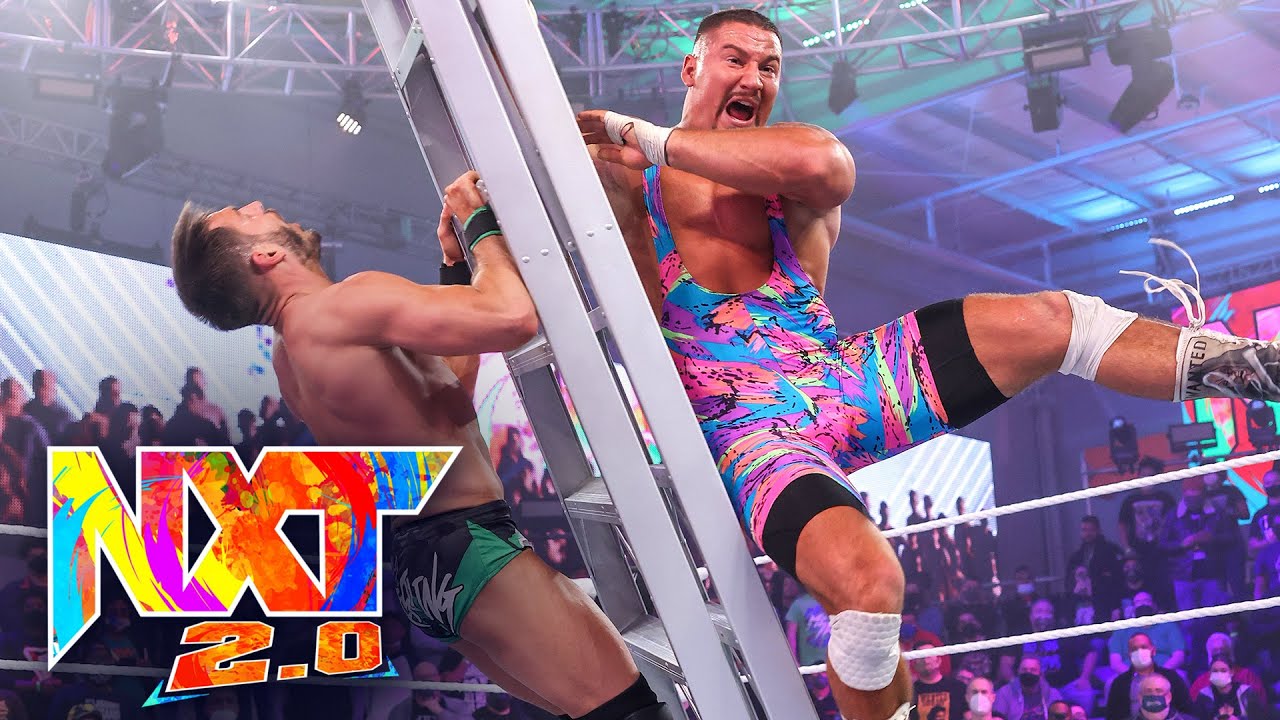 Johnny Gargano vs. Bron Breakker – WarGames Advantage Ladder Match: WWE NXT, Nov. 30, 2021 - WWE