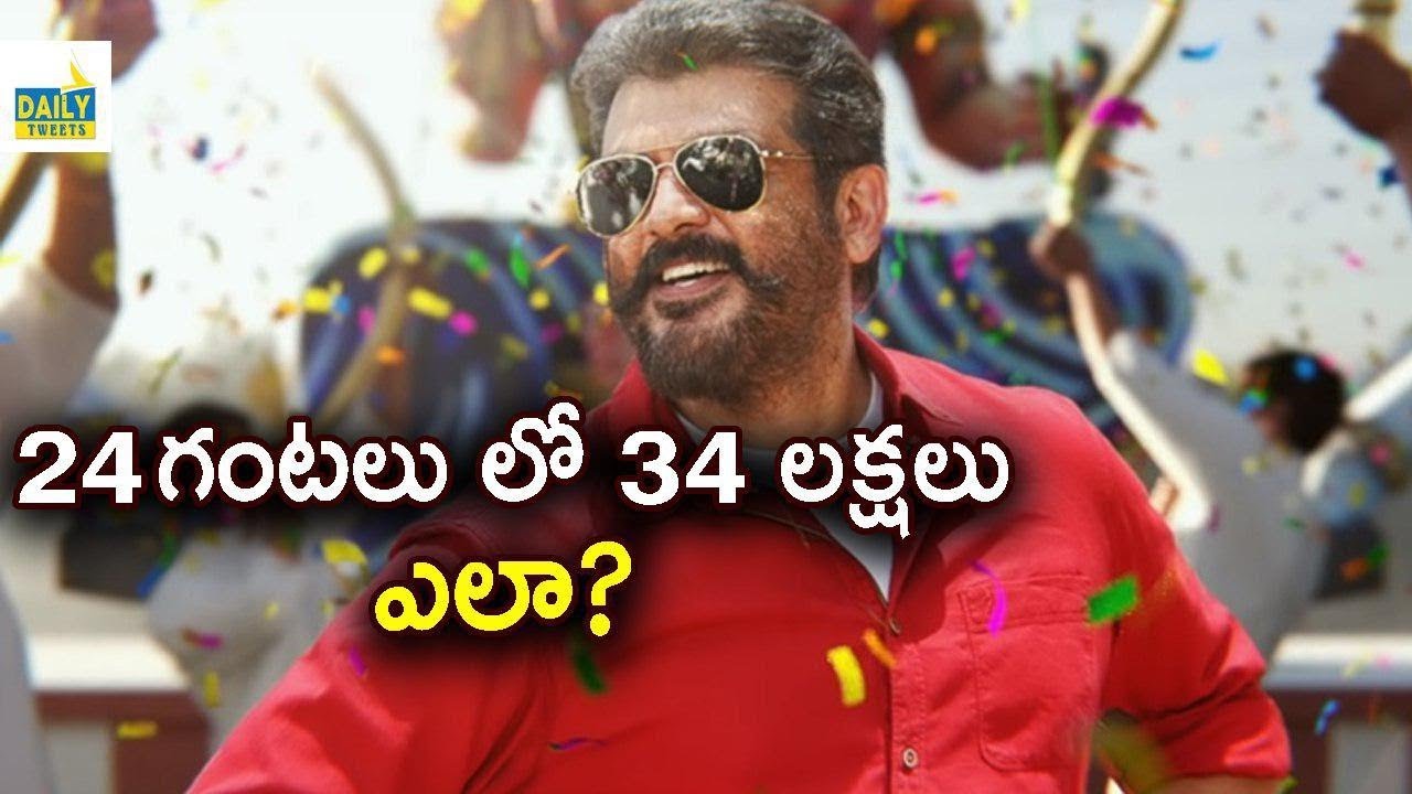 Thala Ajith Starrer 'Viswasam' First Look Motion Poster Create New Records || Daily Tweets