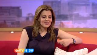 Linda Papadopoulos   See Thru Top Bra   GMTV   01 Jun 09 tvStars