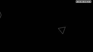 Asteroids clone in raylib with a dash move