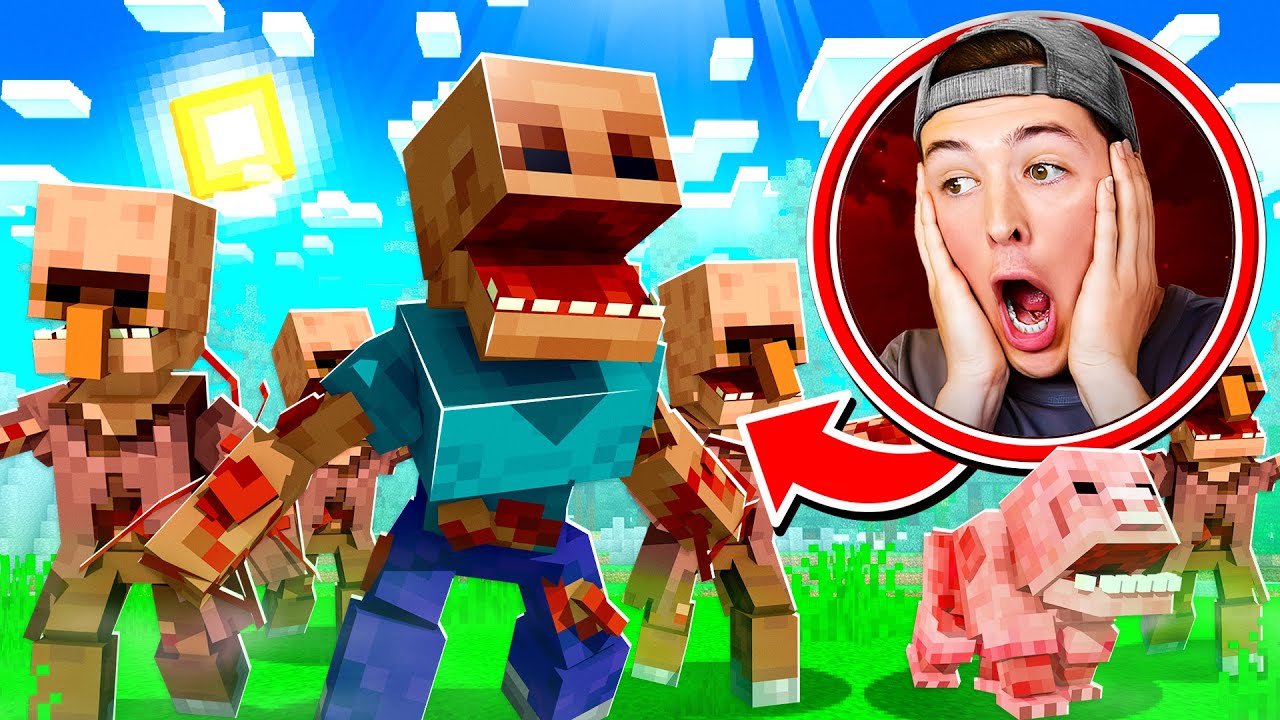 Living INSIDE a PARASITE in Minecraft