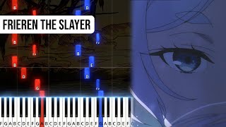 TPR - Frieren the Slayer (from Songs for the Beyond) Frieren Beyond Journeys End Note Chart