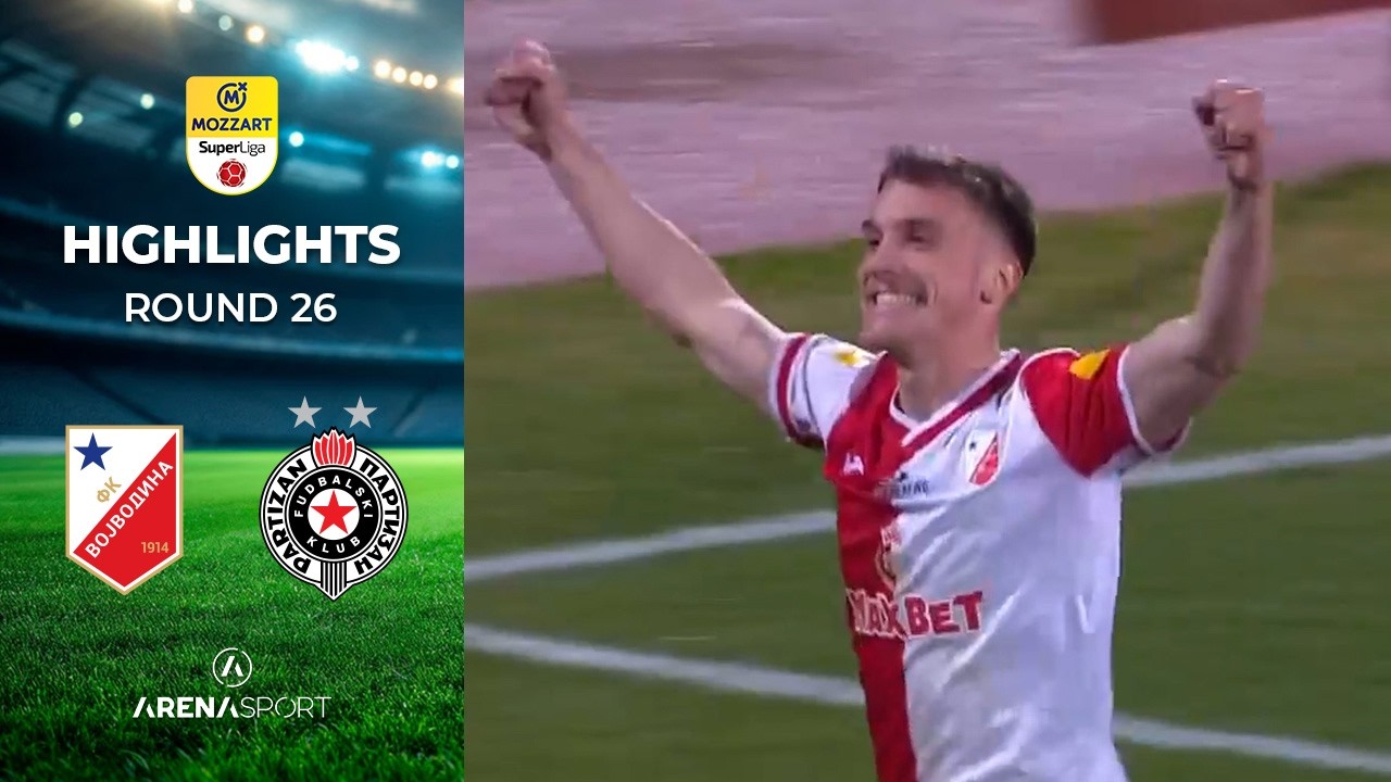 Vojvodina - Partizan 3:0 | MOZZART BET SUPERLIGA SRBIJE (26. kolo) | 08. mart 2026.
