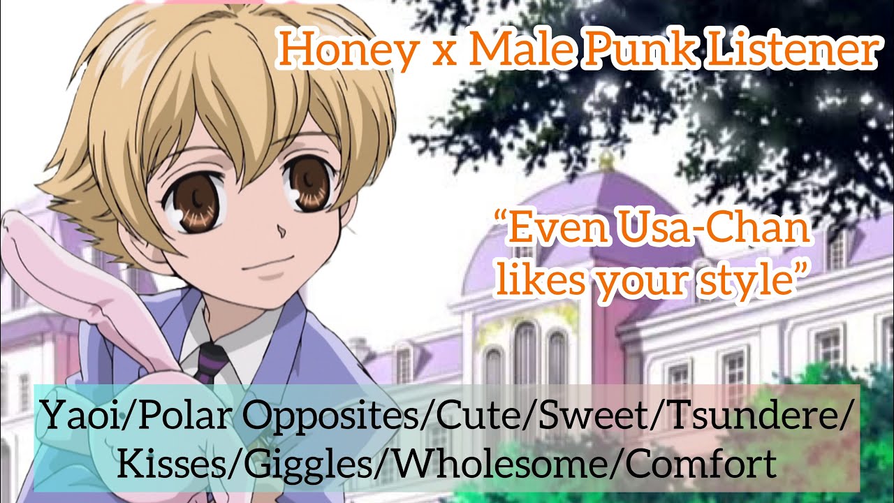 Honey meets the new student ASMR (Honey x Male Punk Listener)