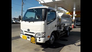 R4年　デュトロ4WD　極東3K2室タンクローリー