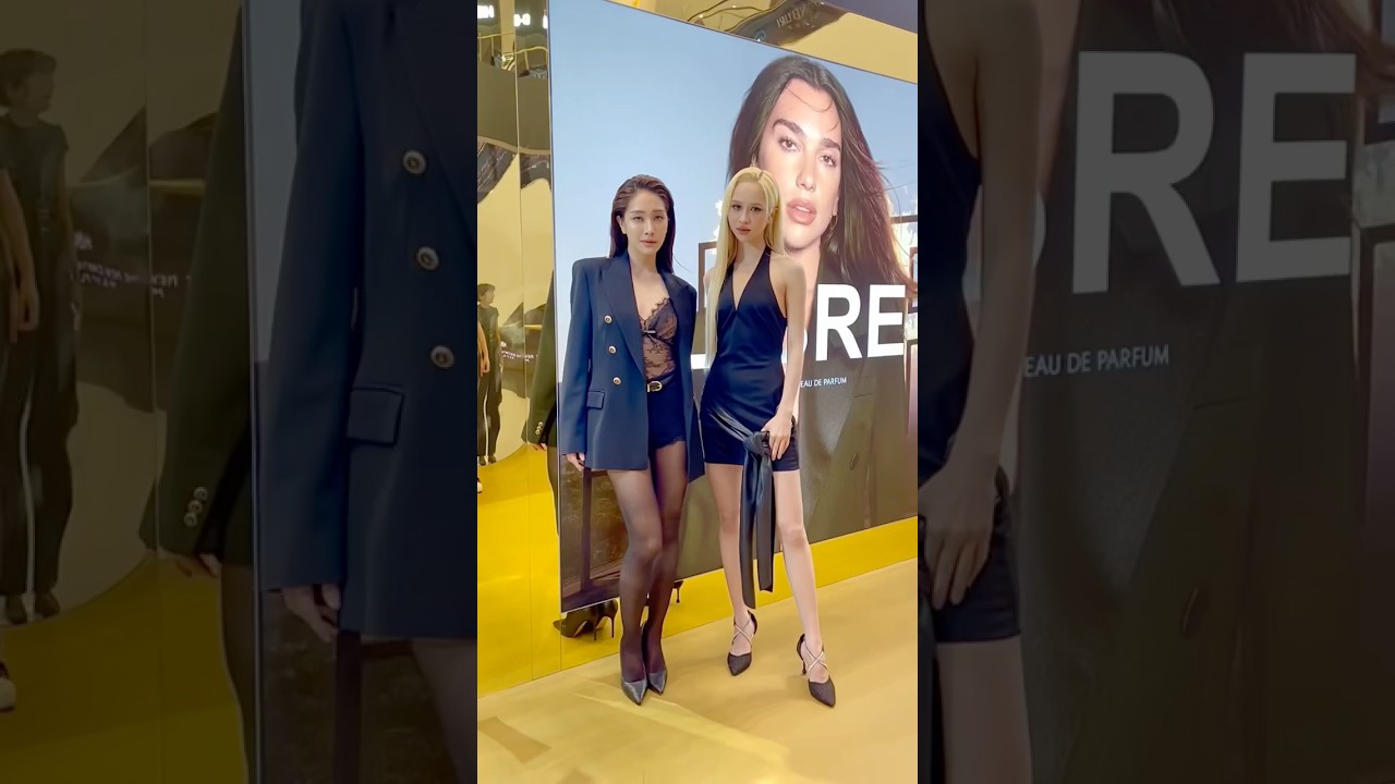 Mind & Hannah 4EVE AT YSL LIBRE Pop-up Event ✨ 