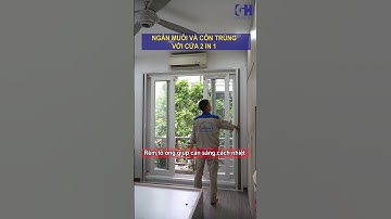 Cửa Lưới Chống Muỗi Kết Hợp Rèm Tổ Ong Cản Sáng - Thích Hợp Lắp Đặt Cho Mùa Hè Này  #reels