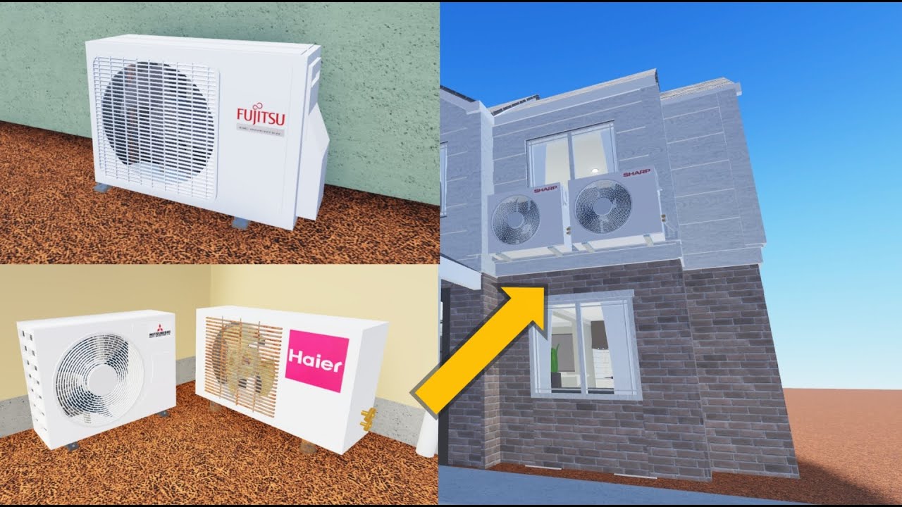 Air Conditioner World in Autumn Setting AC Home Roblox YouTube