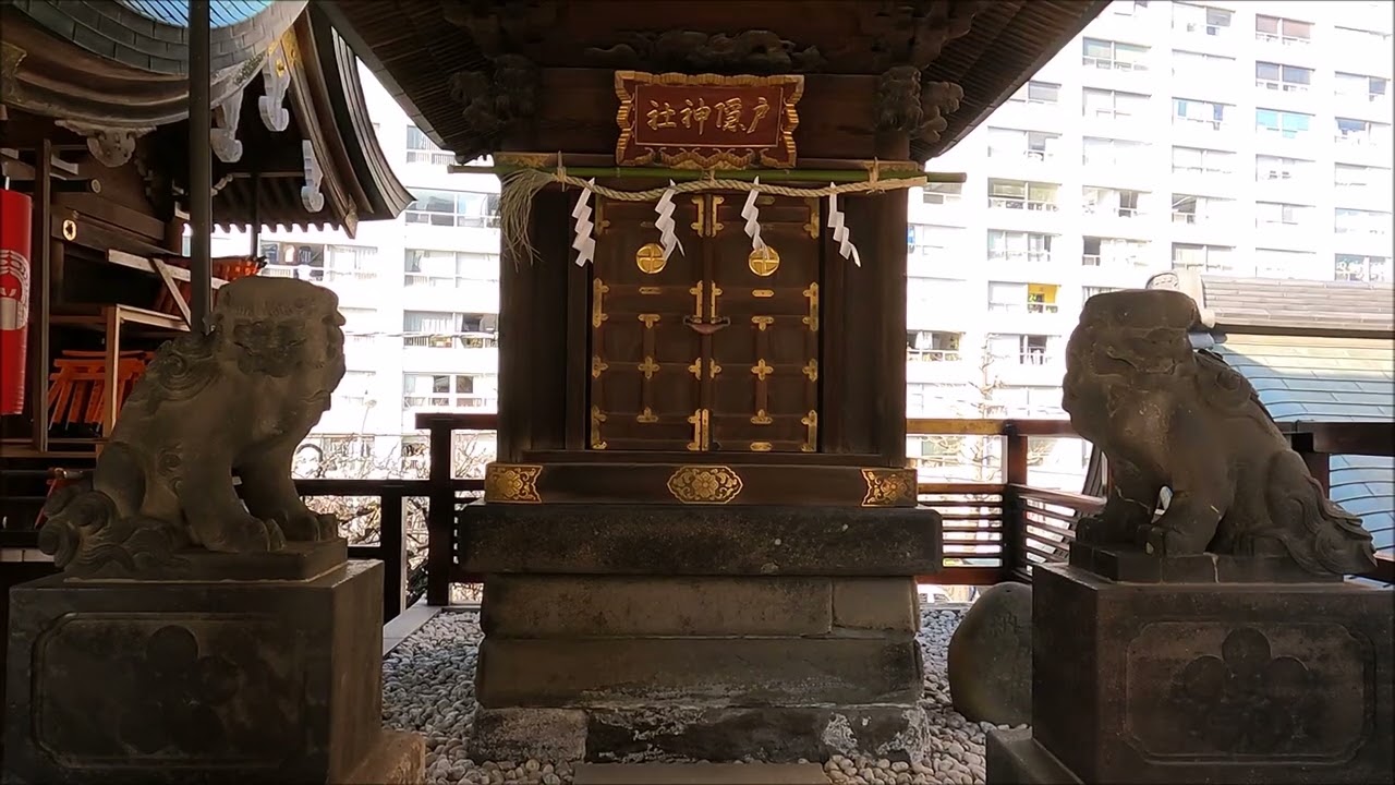 鎮守の杜（湯島天神境内稲荷神社・東京都文京区湯島３丁目３０−１）シリーズ「稲荷神社」